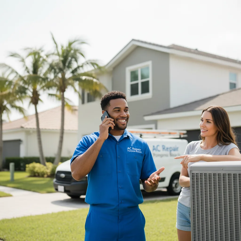 AC Repair Pompano Beach customer support in Minoa